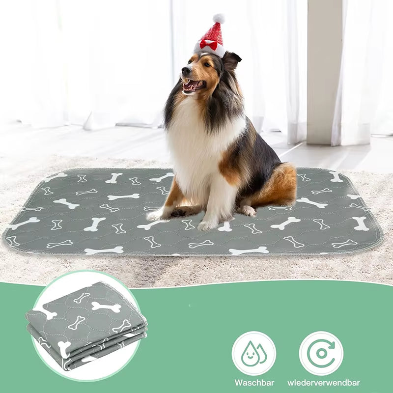 Wholesale Dog Mat Washable Pet Urine Pad Reusable Puppy Mat for Dogs Cat Quick Absorbing Puppy Pads Dog Leakproof Mat Urine Pad