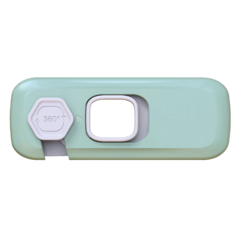 Child Proof Refrigerator Locks Cabinet Lock Fridge Locks for Kids Safety Baby Freezer Door Latches with Adhesive Tape