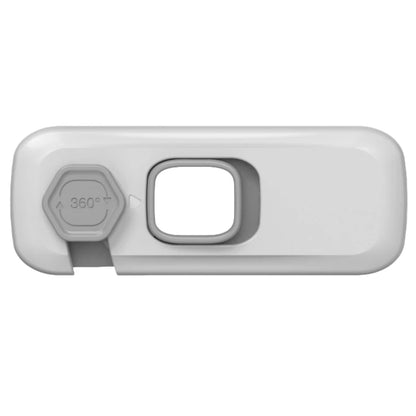 Child Proof Refrigerator Locks Cabinet Lock Fridge Locks for Kids Safety Baby Freezer Door Latches with Adhesive Tape