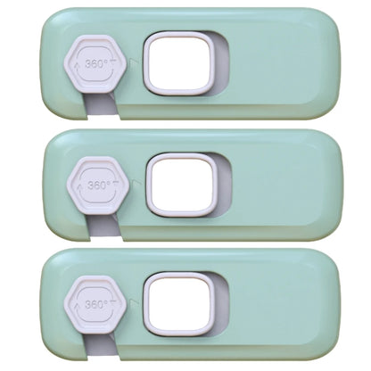 Child Proof Refrigerator Locks Cabinet Lock Fridge Locks for Kids Safety Baby Freezer Door Latches with Adhesive Tape