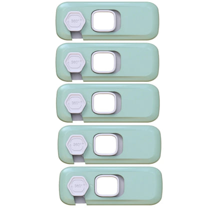 Child Proof Refrigerator Locks Cabinet Lock Fridge Locks for Kids Safety Baby Freezer Door Latches with Adhesive Tape