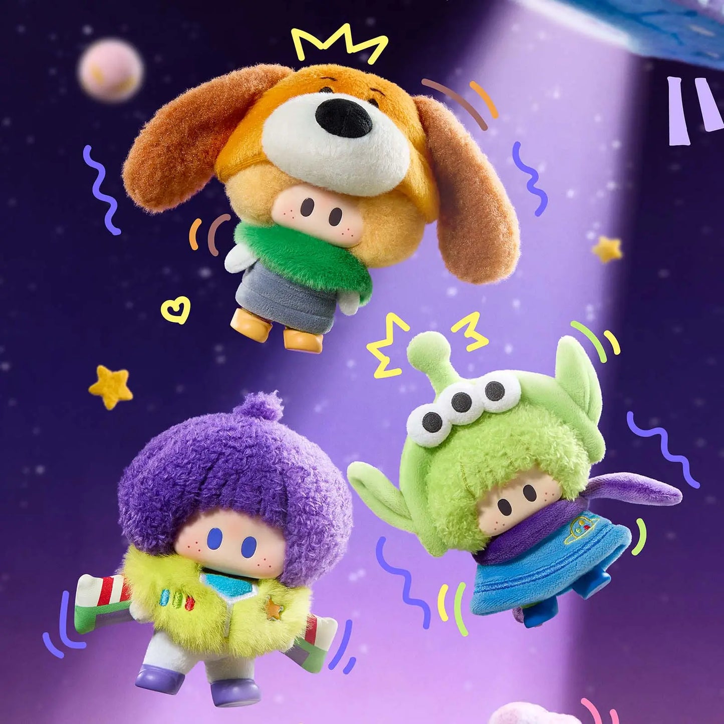 MINISO Yoyox Toy Story 5 Goofy Together Series Vinyl Plush Blind Box, Collectible Stuffed Toy for Kids