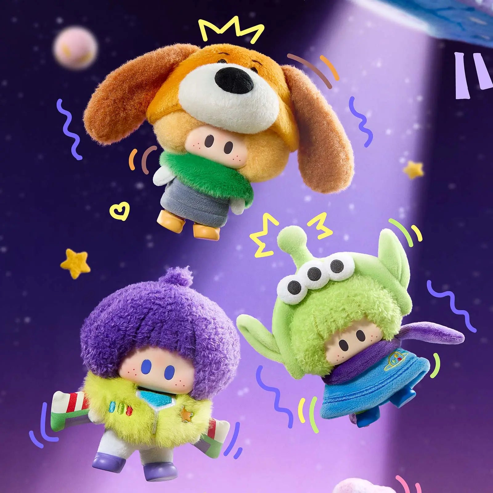 MINISO Yoyox Toy Story 5 Goofy Together Series Vinyl Plush Blind Box, Collectible Stuffed Toy for Kids