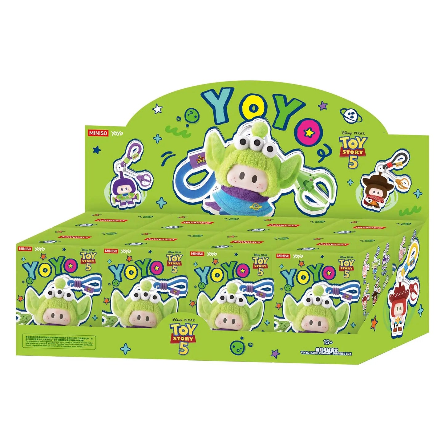 MINISO Yoyox Toy Story 5 Goofy Together Series Vinyl Plush Blind Box, Collectible Stuffed Toy for Kids