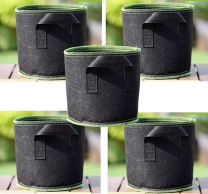 Fabric Plant Pots Grow Bags 3/5/7/10 Gallon Gardening Vegetable Tomato Strawberry Growing Planter Garden Potato Planting Pots